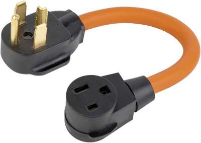 Nema 14-30P to 6-50R Welder Adapter Cable, 14-30 30A 4-prong Dryer to 6-50R | EVhype