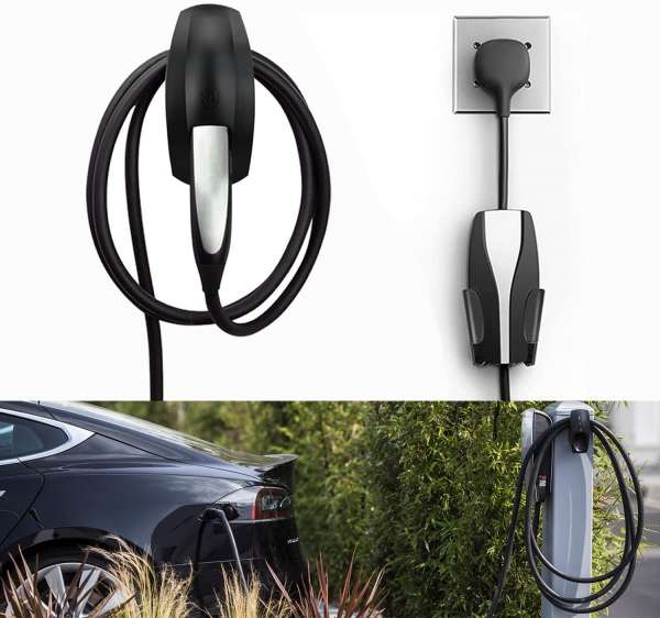 Charging Cable Holder with Chassis Bracket for Tesla Model 3 Model Y Model X Model S Charger Cable Organizer