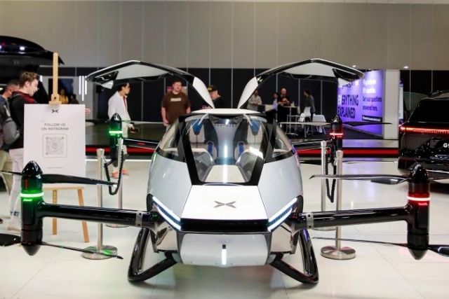 Flying car from XPENG 
Source: Xinhua