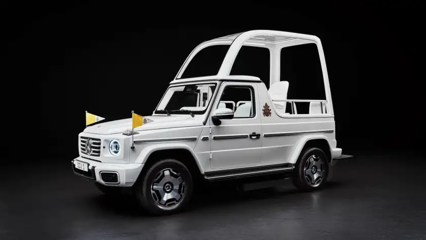 First Electric Popemobile: Mercedes-Benz's Historic Gift!