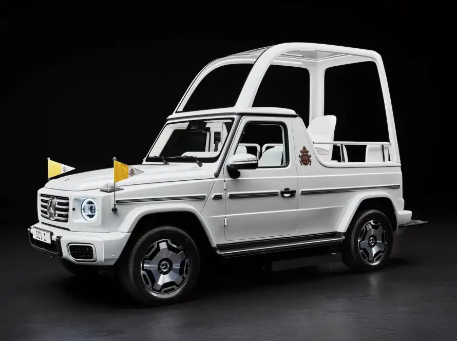 First Electric Popemobile: Mercedes-Benz's Historic Gift!