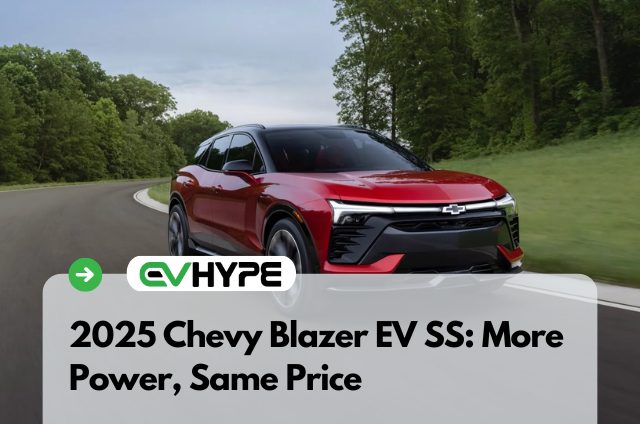 2025 Chevy Blazer EV SS: More Power, Same Price