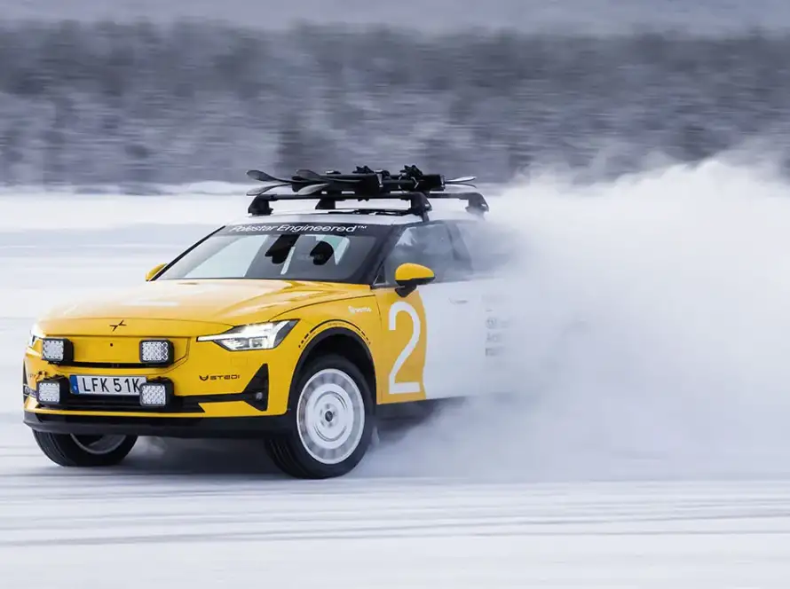 Polestar’s Arctic Circle EVs Bring Rally Power to the Snow