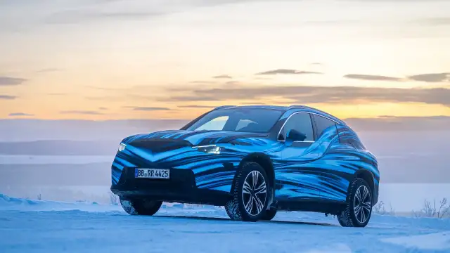 Mercedes-Benz GLC EV Spotted Testing in the Arctic