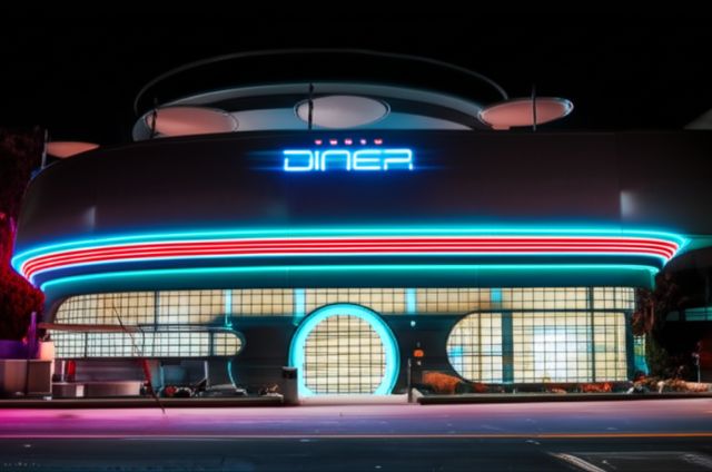 Tesla Opens LA Diner with 80 Superchargers