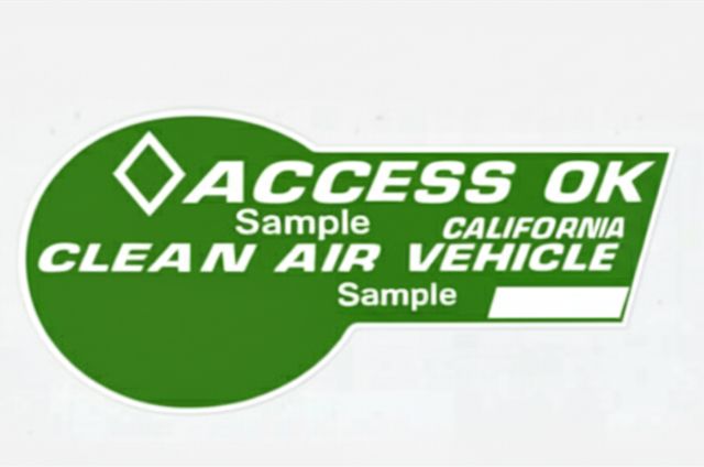 California Ends EV Carpool Lane Stickers Next Month