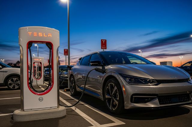 Kia EV6 on Tesla Charger: The Adapter Test