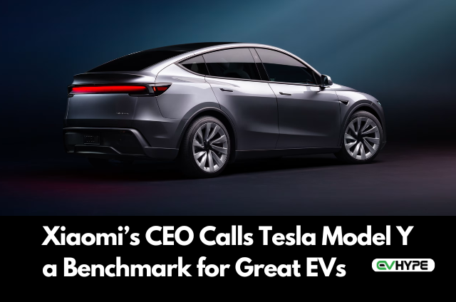 Xiaomi’s CEO Calls Tesla Model Y a Benchmark for Great EVs