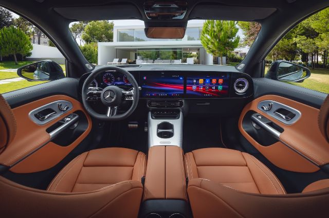 Mercedes’ New GLB EV Interior Is All Screen, No Chill