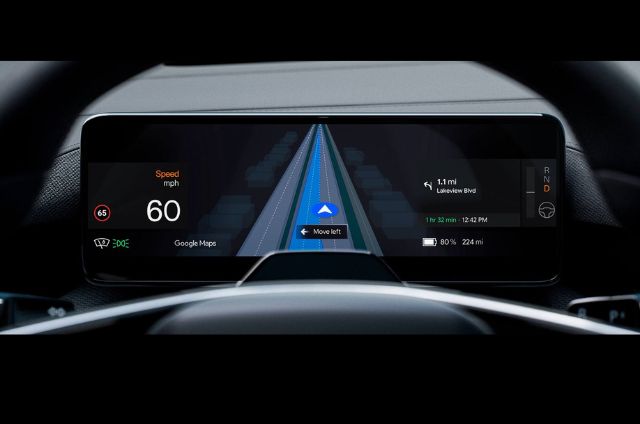 Polestar 4 Gets Google’s Smart Lane Guidance