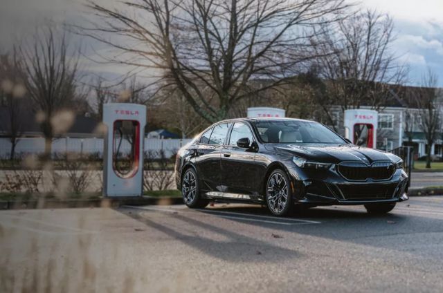 BMW EVs Can Now Charge at Tesla Superchargers