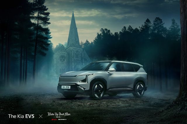 Kia Turns the EV5 Into a Star in Netflix’s New Knives Out Mystery