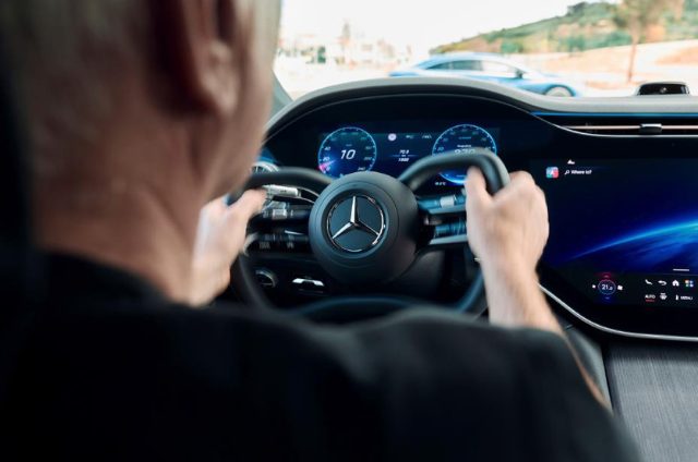 Mercedes EQS Introduces Steer-by-Wire Technology